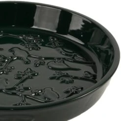 Vogeltränke Mit Keramik-Relief, Grün, Ca. Ø 28 X 5 Cm -Gartentopf Geschäft 0910170085 Vogeltraenke Keramik Relief zoom 117866