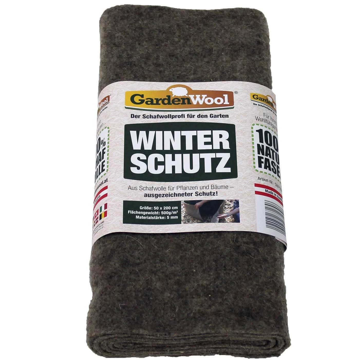 Winterschutzmatte Grau, Faserlänge: Ø45 Mm, 100 % Schafwolle 5 Winterschutzmatte Grau, Faserlänge: Ø45 Mm, 100 % Schafwolle – Bild 3