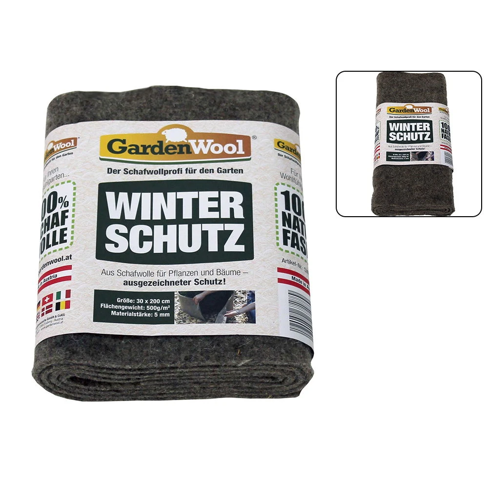 Winterschutzmatte Grau, Faserlänge: Ø45 Mm, 100 % Schafwolle 3 Winterschutzmatte Grau, Faserlänge: Ø45 Mm, 100 % Schafwolle
