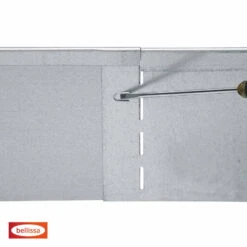 Rasenkante, Silber, Stahl, 118 X 19,5 Cm -Gartentopf Geschäft 0910301041 Rasenkante Metall verzinkt 3 109345