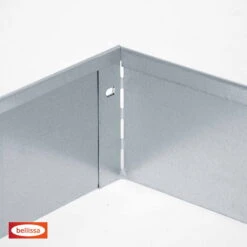 Rasenkante, Silber, Stahl, 118 X 19,5 Cm -Gartentopf Geschäft 0910301041 Rasenkante Metall verzinkt 4 109344