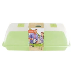 Zimmer-Gewächshaus Maxi-Grow, Pastellgrün, Kunststoff, 54 X 20 X 21,5 Cm