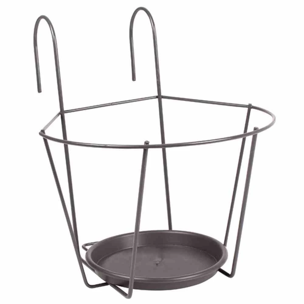 Haken-Blumentopfhalter Metall, Zum Einhängen, Metall, Einfache Nutzung 3 Haken-Blumentopfhalter Metall, Zum Einhängen, Metall, Einfache Nutzung