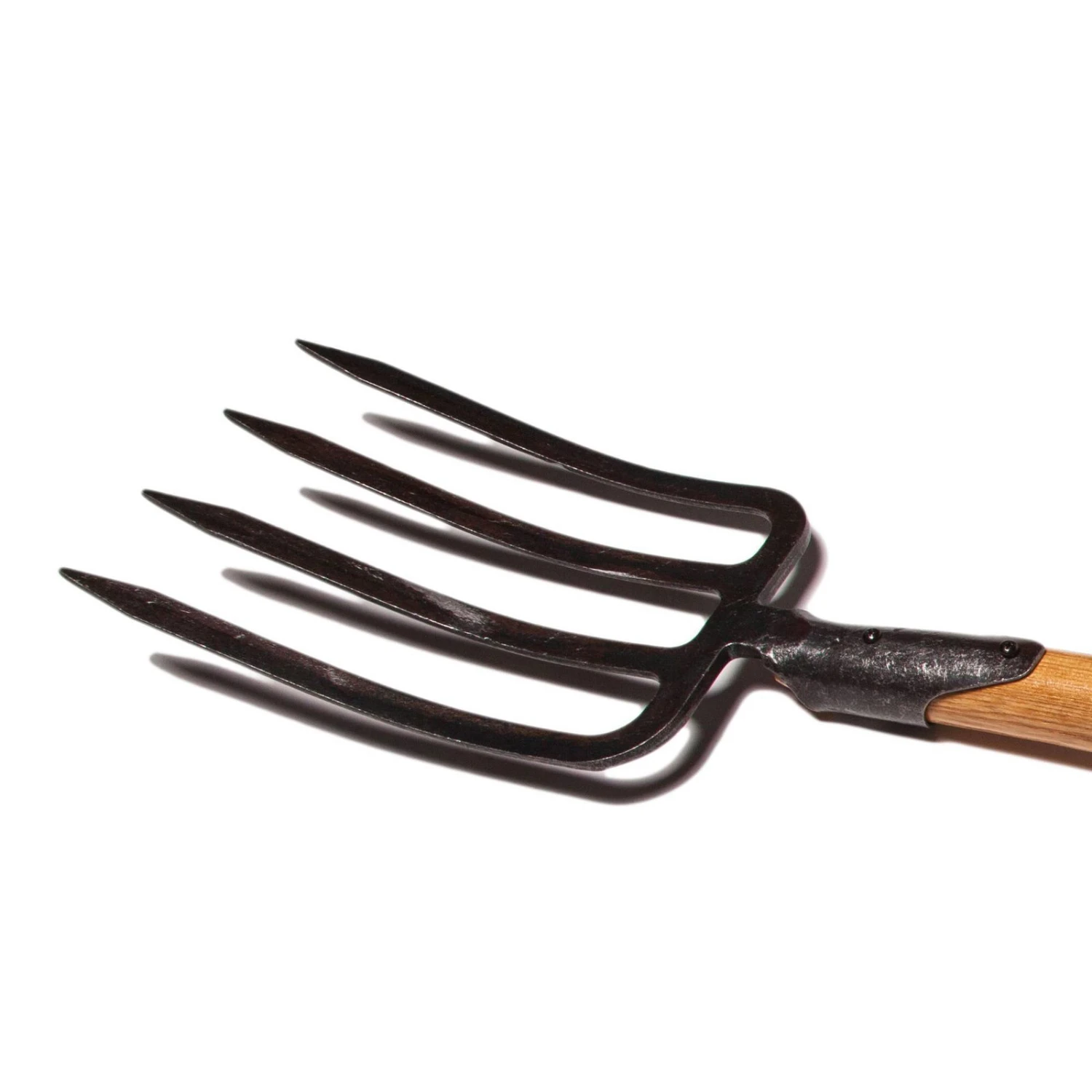 Krumpholz Spatengabel Mit Federdülle Und 4 Zinken, Mit Eschen-T-Stiel 4 Krumpholz Spatengabel Mit Federdülle Und 4 Zinken, Mit Eschen-T-Stiel – Bild 2