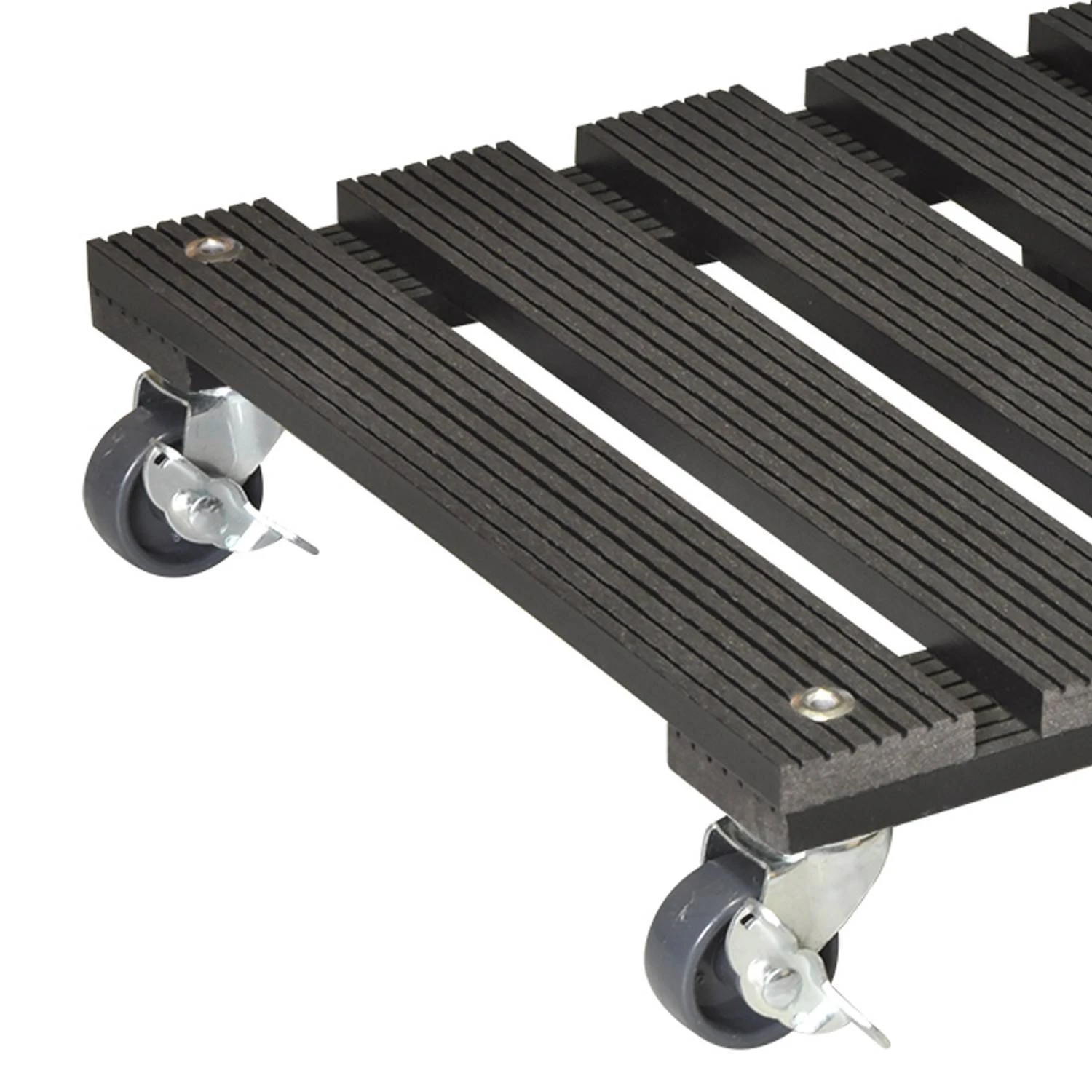 Wagner Multi Pflanzenroller Aus WPC, Anthrazit, Ca. 29x29 Cm 4 Wagner Multi Pflanzenroller Aus WPC, Anthrazit, Ca. 29x29 Cm – Bild 2