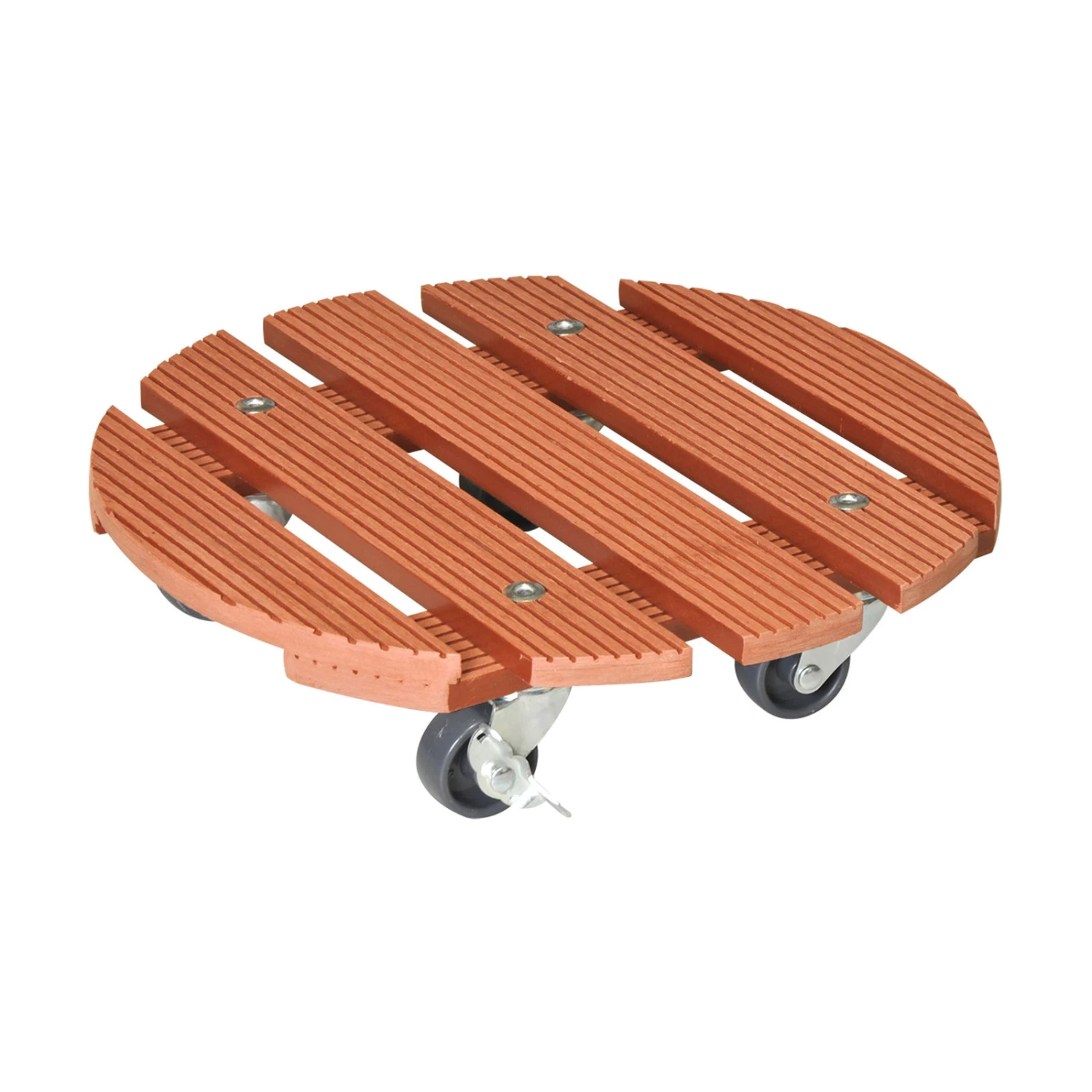 Wagner Multi Pflanzenroller Aus WPC, Terracotta, Ø Ca. 29 Cm 3 Wagner Multi Pflanzenroller Aus WPC, Terracotta, Ø Ca. 29 Cm
