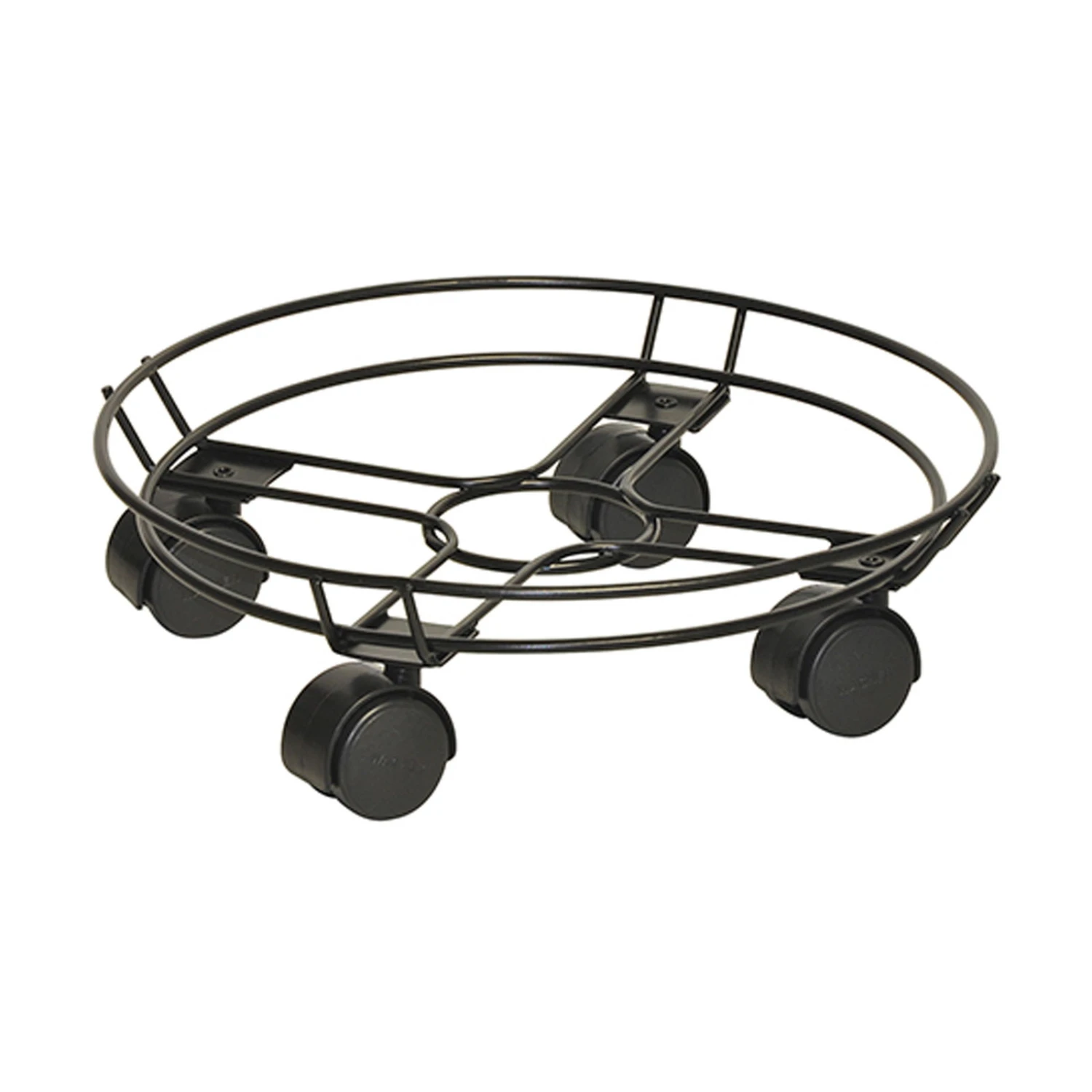 Wagner Multi Pflanzenroller Draht, Aus Schwarzem Stahl, Ø 30 Cm 3 Wagner Multi Pflanzenroller Draht, Aus Schwarzem Stahl, Ø 30 Cm