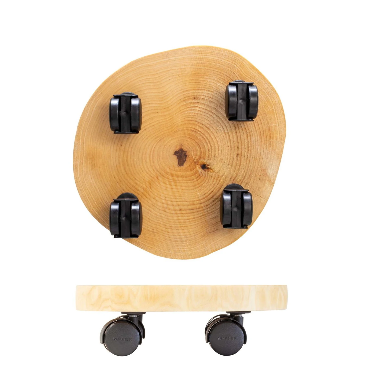 Multi Roller GH0268, Tragkraft 50 Kg, Natur, Ø 25-30 Cm 8 Multi Roller GH0268, Tragkraft 50 Kg, Natur, Ø 25-30 Cm – Bild 6