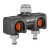 2-Wege-Verteiler, Für Gardena-Bewässerungscomputer, Wasserfluss Anpassbar 1 2-Wege-Verteiler, Für Gardena-Bewässerungscomputer, Wasserfluss Anpassbar -Gartentopf Geschäft 0930101029 2 Wege Verteiler 61462