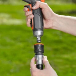 Wasserstop, Gardena, 1/2" - 5/8", Kunststoff-Metall-Ausführung -Gartentopf Geschäft 0930101359 Premium Wasserstop lose 1 2 Zoll 5 8 Zoll 3 61524