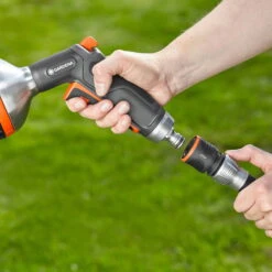 Wasserstop, Gardena, 1/2" - 5/8", Kunststoff-Metall-Ausführung -Gartentopf Geschäft 0930101359 Premium Wasserstop lose 1 2 Zoll 5 8 Zoll 4 61523