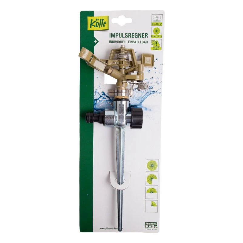Kölle Impulsregner Aus Metall, Individuell Einstellbar 3 Kölle Impulsregner Aus Metall, Individuell Einstellbar