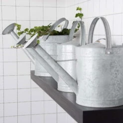 Altzink Gießkanne, Galvanisch Verzinkter Karbonstahl, 3,5 L -Gartentopf Geschäft 0930401394 Altzink Giesskanne 3 5 L 7 97096