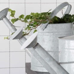 Altzink Gießkanne, Galvanisch Verzinkter Karbonstahl, 3,5 L -Gartentopf Geschäft 0930401394 Altzink Giesskanne 3 5 L 8 97095