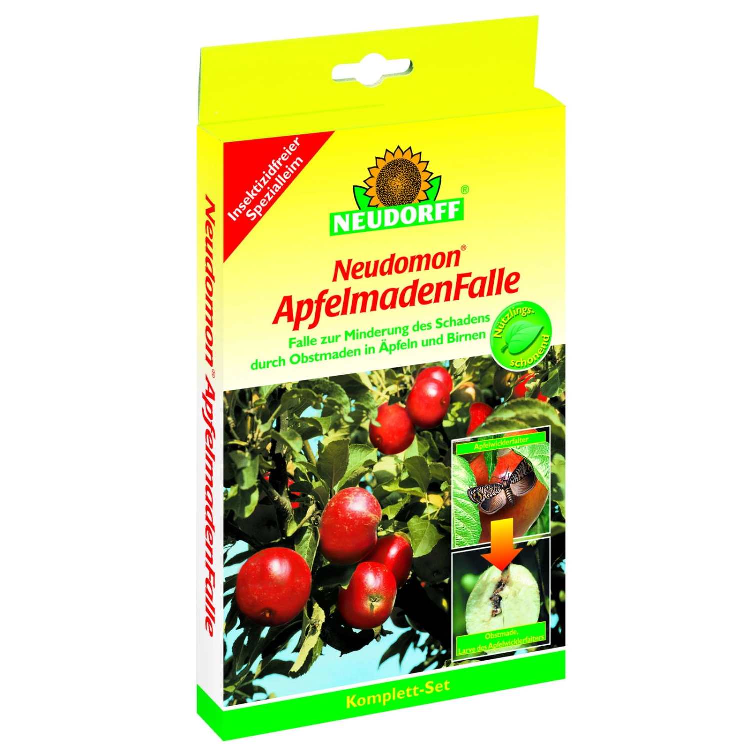 Neudorff Neudomon® Apfelmadenfalle Komplettset 3 Neudorff Neudomon® Apfelmadenfalle Komplettset