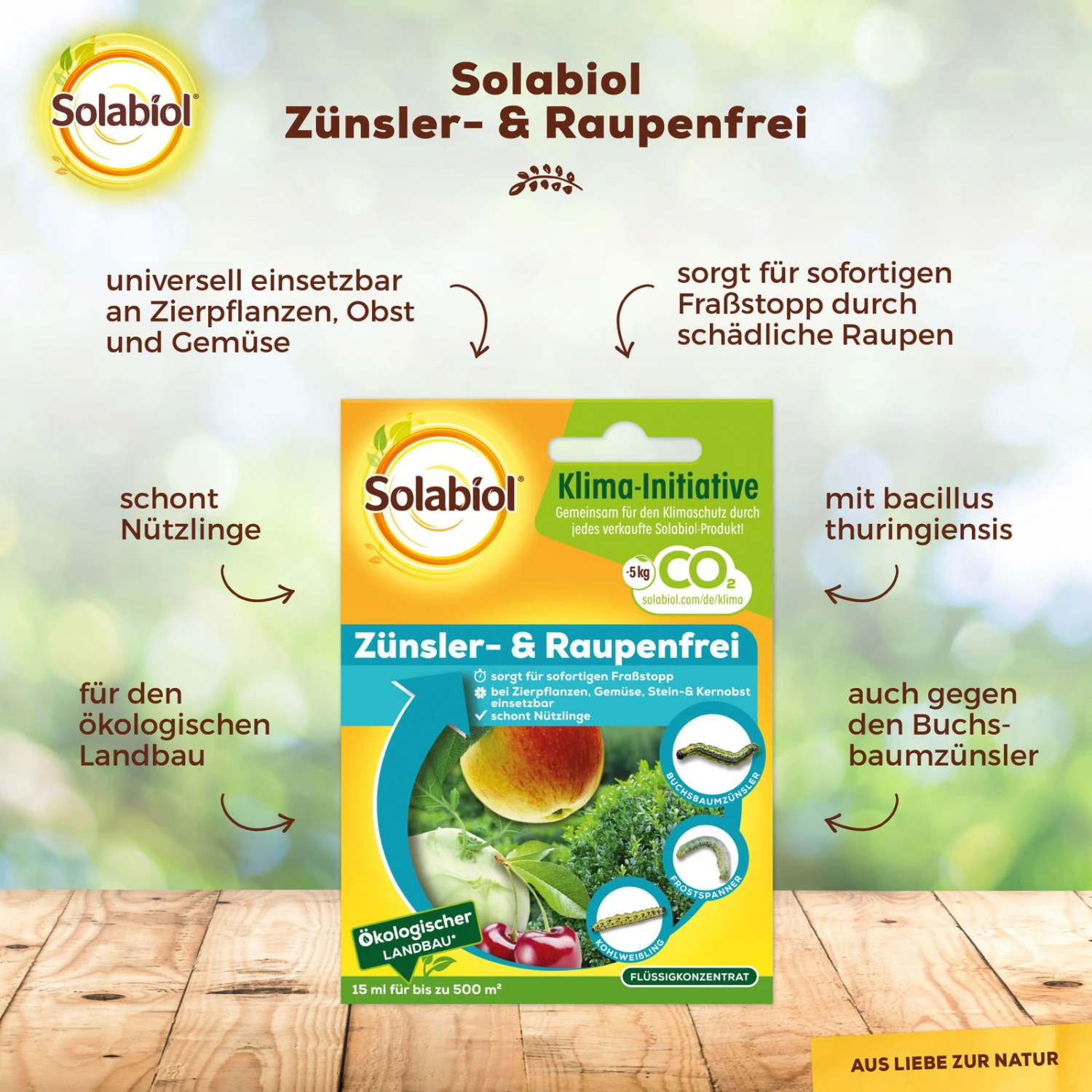Solabiol Zünsler- & Raupenfrei, 15 Ml 4 Solabiol Zünsler- & Raupenfrei, 15 Ml – Bild 2