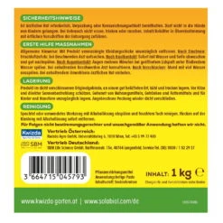Solabiol Bio-Baumwundverschluss, 1 Kg -Gartentopf Geschäft 0950200801 Solabiol Bio Baumwundverschluss 1Kg 110516