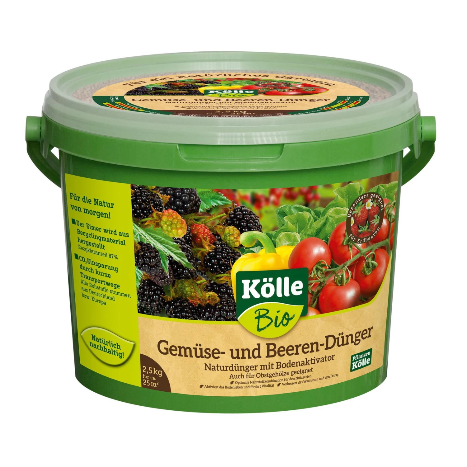 Kölle Bio Gemüse- Und Beerendünger, 2,5 Kg Eimer 3 Kölle Bio Gemüse- Und Beerendünger, 2,5 Kg Eimer