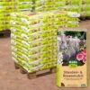Stauden- & Rosenmulch, 2880l, 48 Sack à 60l -Gartentopf Geschäft 0960380002 Koelle Bio Stauden und Rosenmulch 60L 2 110576