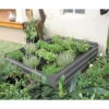 Hochbeet Siena Garden, 120 X 90 X 30 Cm, Grau, Metall -Gartentopf Geschäft 0980250112 Hochbeet grau 120x90x30cm 1 62397