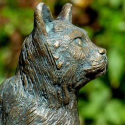 Rottenecker Bronze-Katze, Mittelgroß, Sitzend, 25 X 13 X 23 Cm 9 Rottenecker Bronze-Katze, Mittelgroß, Sitzend, 25 X 13 X 23 Cm -Gartentopf Geschäft 0980306261 Katze mittelgross H25xB13xT23cm 75593