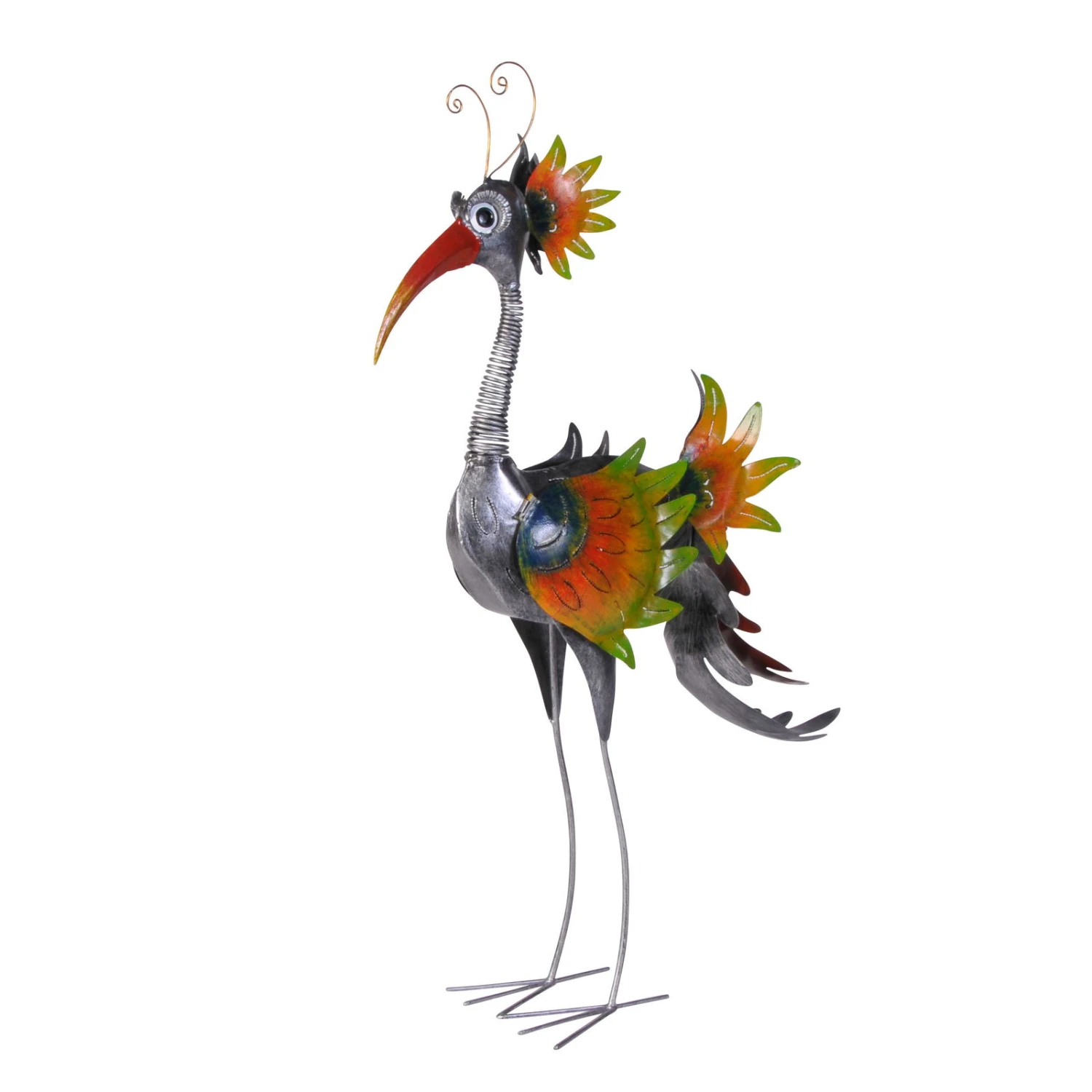 Vogel 'Erika', Orange/ Grün, 84 X 60 X 17 Cm 3 Vogel 'Erika', Orange/ Grün, 84 X 60 X 17 Cm