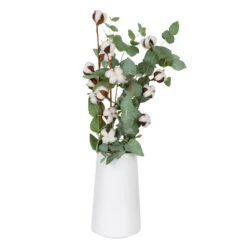 Eukalyptus Getrocknet Und Baumwolle, 2er-Set 7 Eukalyptus Getrocknet Und Baumwolle, 2er-Set -Gartentopf Geschäft 1055300002 Euca natur Baumwolle 2er Set 83031