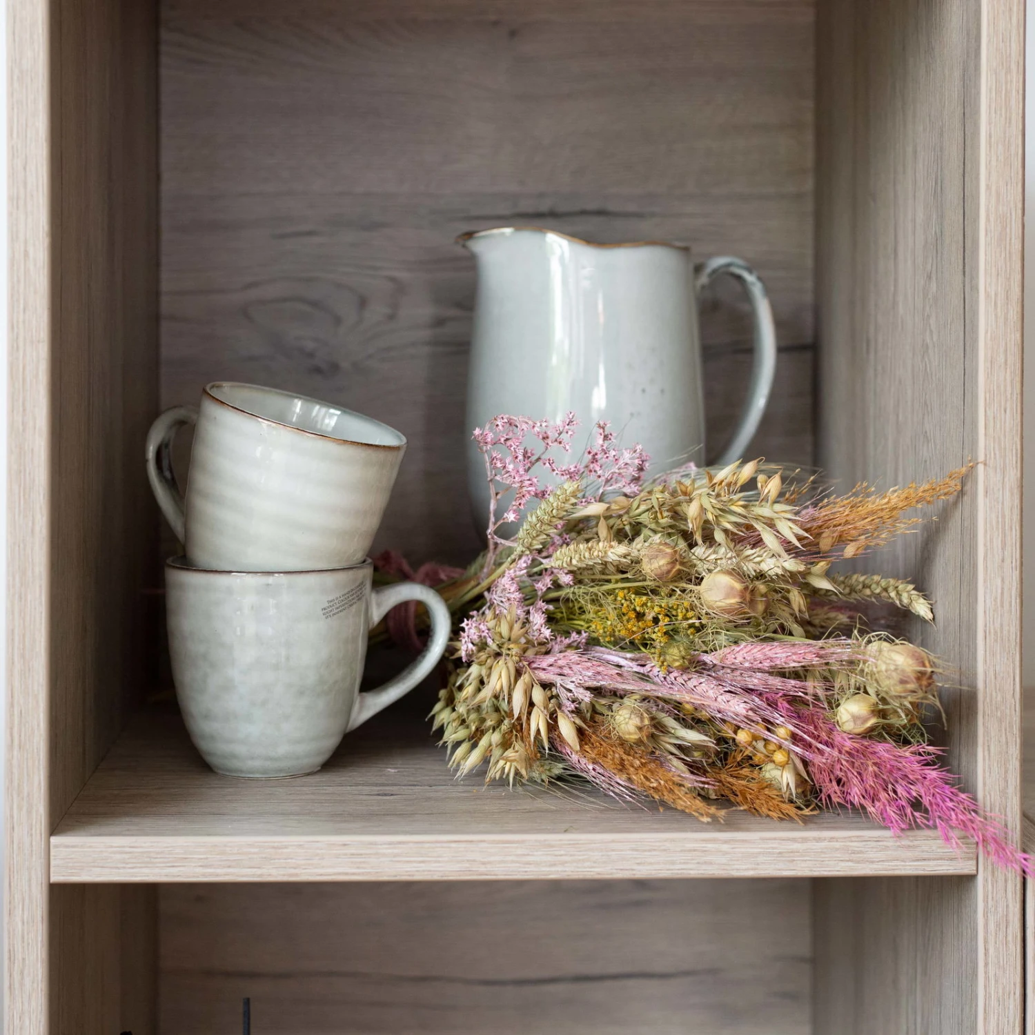 Trockenblumen DIY-Set, Natur-rosa, Länge Ca. 60 Cm 3 Trockenblumen DIY-Set, Natur-rosa, Länge Ca. 60 Cm