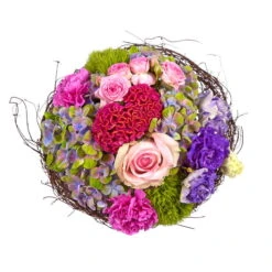 Blumenstrauß 'Sommertanz' Inkl. Gratis Grußkarte -Gartentopf Geschäft 1110600037 Sommertanz D25cm 2 5589