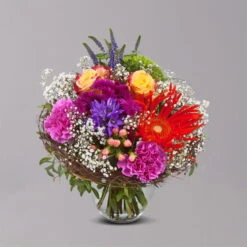 Blumenstrauß 'Happy Birthday!' Inkl. Gratis Grußkarte 8 Blumenstrauß 'Happy Birthday!' Inkl. Gratis Grußkarte -Gartentopf Geschäft 1110600043 Happy Birthday grau 103421