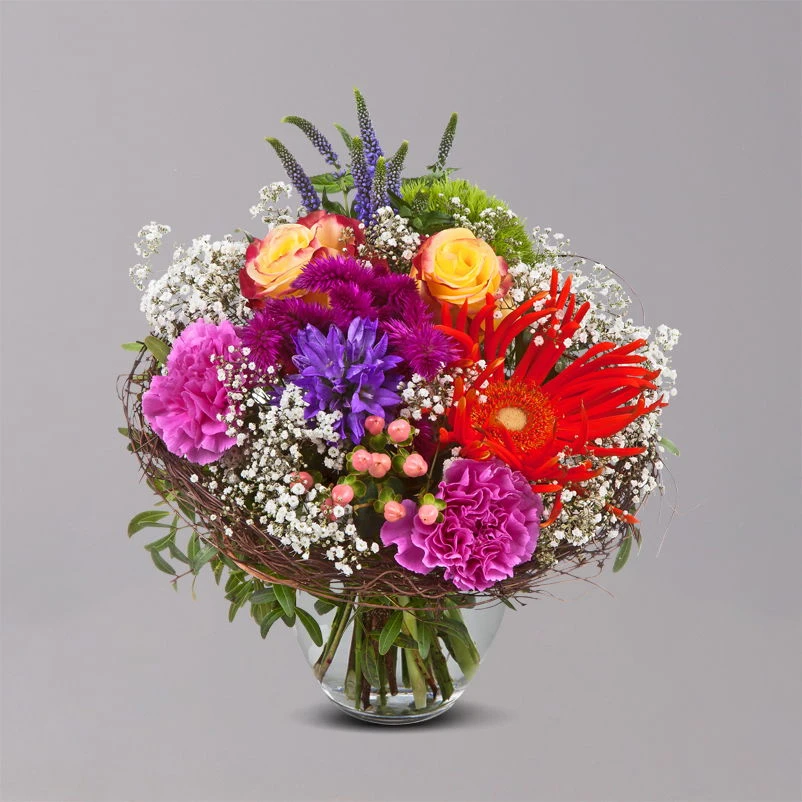 Blumenstrauß 'Happy Birthday!' Inkl. Gratis Grußkarte 4 Blumenstrauß 'Happy Birthday!' Inkl. Gratis Grußkarte – Bild 2