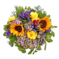 Blumenstrauß 'Sommerfest' Inkl. Gratis Grußkarte -Gartentopf Geschäft 1110600052 Sommerfest D28cm 2 5585