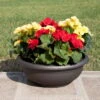 Pflanzschale Olimpo, Anthrazit, Ø 40 X H 15 Cm 1 Pflanzschale Olimpo, Anthrazit, Ø 40 X H 15 Cm -Gartentopf Geschäft 3210101959 Pflanzschale Olimpo anthrazit 40cm Erdvol 11Ltr 34340