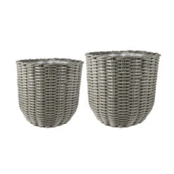 Gartentopf Geschäft -Gartentopf Geschäft 3210103593 3210103594 Koelle Pflanzkorb Jente grau 61998