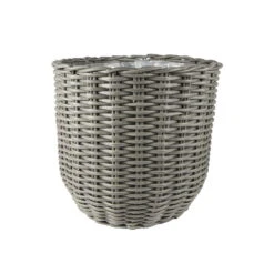 Gartentopf Geschäft 22 Kölle Pflanzkorb Jente, Grau, D 35 X H 30 Cm