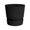 Pflanzgefäß „Greenville Round 25“ In Living Black Von Elho -Gartentopf Geschäft 3210103651 3210103655 3210103659 3210103663 Pflanzgefaess Greenville round living black Varianten 25 30 40 47 61893