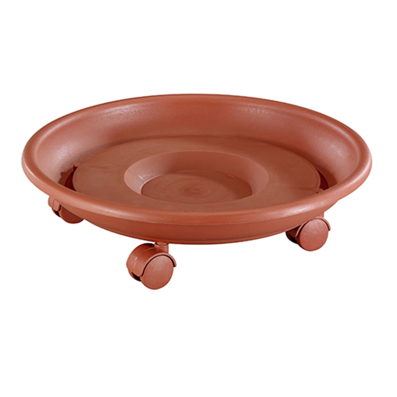 Wagner Multi Pflanzenroller "Serie K" Terracotta, Mit 3 Doppelrollen, Ø Ca. 35 Cm 3 Wagner Multi Pflanzenroller "Serie K" Terracotta, Mit 3 Doppelrollen, Ø Ca. 35 Cm