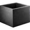 Pflanztrog 'Kubus', Anthrazit, 30 X 30 X H 27 Cm -Gartentopf Geschäft 3230100475 Pflanztrog Kubus anthrazit 30x30xH27cm9Ltr 24011