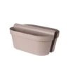 Balkon-Hängekasten "Be Up Duo" In Der Farbe Taupe, 50 Cm / 18 Liter -Gartentopf Geschäft 3230100993 Balkon Haengekasten Be up zug 53985