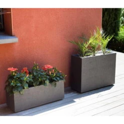 Pflanzkasten Graphit Crunch High, Anthrazit, L 78,5 X B 29,5 X H 60 Cm 9 Pflanzkasten Graphit Crunch High, Anthrazit, L 78,5 X B 29,5 X H 60 Cm -Gartentopf Geschäft 3230101030 Pflanzkasten Graphit Crunch High anthrazit L78 5xB29 5xH60cm 46Ltr 4 59184