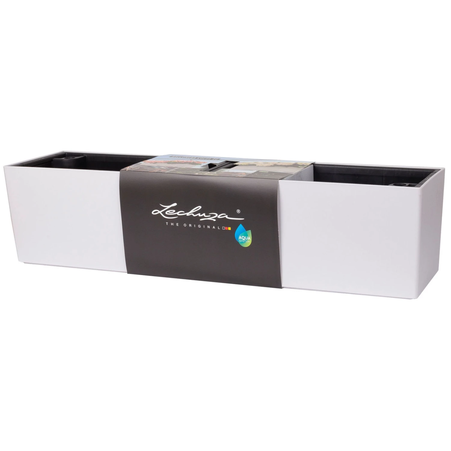 LECHUZA Balkonkasten 'Balconera Color 80', Lichtgrau, 80 X 19 X 19 Cm 3 LECHUZA Balkonkasten 'Balconera Color 80', Lichtgrau, 80 X 19 X 19 Cm