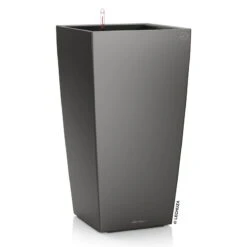 LECHUZA Cubico Premium 30, Anthrazit-metallic, All-in-One-Set, 30x30, H:56 Cm 6 LECHUZA Cubico Premium 30, Anthrazit-metallic, All-in-One-Set, 30x30, H:56 Cm -Gartentopf Geschäft 3325100090 Cubico Premium22 anthrazit All in One Set 22x22x41cm RGB 2 7752