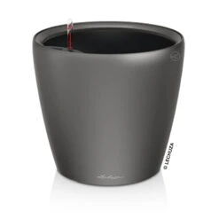 LECHUZA Classico Premium LS, All-in-One-Set, Anthrazit-metallic, Ø 28 Cm H:26 Cm -Gartentopf Geschäft 3325100223 Classico Premium 28LS anthrazit All in One Set D28xH26cm RGB 3 7761