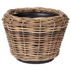 Pflanzkübel Drypot Grau, Ø Ca. 38 Cm, Höhe Ca. 33 Cm -Gartentopf Geschäft 3345100205 Drypot Terrassenkuebel 47291