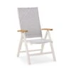 Best Klappsessel Cavalese / Weiß, Bequem, Pflegeleicht, Schlicht -Gartentopf Geschäft 3910302358 Klappsessel Cavalese weiss m Teakarmlehnen 1 59045