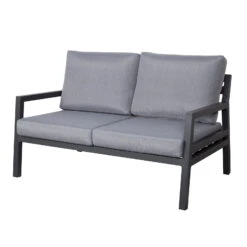 4-teilige Lounge-Gruppe 'Piazza', Tisch Mit Glasplatte, Inklusive Auflagen 13 4-teilige Lounge-Gruppe 'Piazza', Tisch Mit Glasplatte, Inklusive Auflagen -Gartentopf Geschäft 3910302532 Alu Loungergruppe Piazza 4tlg schwarz inkl Kissen grau Tisch mit Glasplatte3 74482