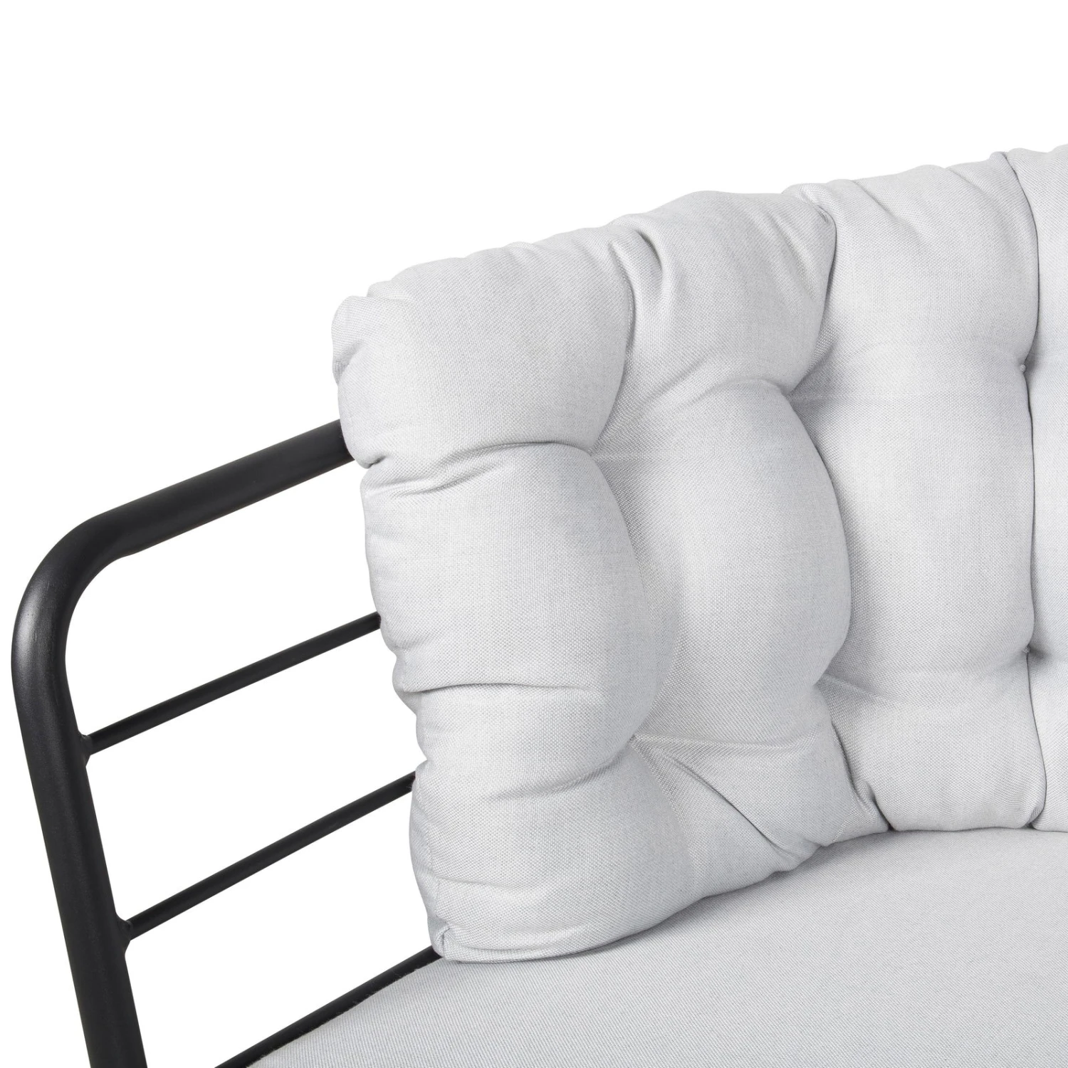 4-teilige Lounge-Gruppe 'Bella', Schwarz, Inklusive Auflagen 6 4-teilige Lounge-Gruppe 'Bella', Schwarz, Inklusive Auflagen – Bild 4