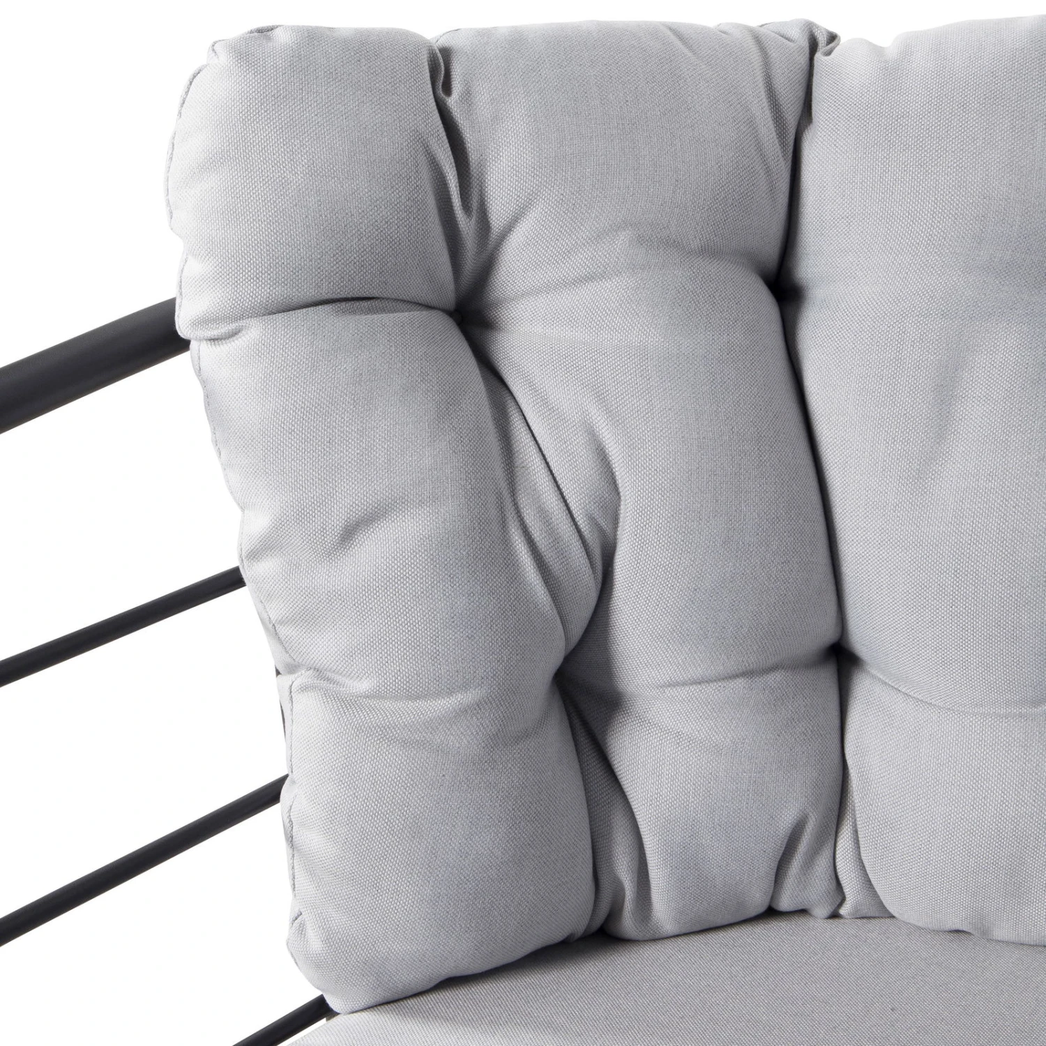 4-teilige Lounge-Gruppe 'Bella', Schwarz, Inklusive Auflagen 9 4-teilige Lounge-Gruppe 'Bella', Schwarz, Inklusive Auflagen – Bild 7