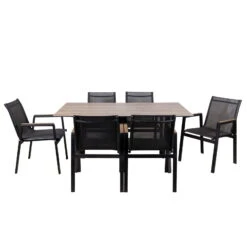 Stapelsessel, Schwarz, Ca. 86 X 66 X 56 Cm 10 Stapelsessel, Schwarz, Ca. 86 X 66 X 56 Cm -Gartentopf Geschäft 3910302656 Alu Sessel schwarz Textilen schwarz 4 102328