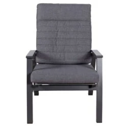 Loungesessel 'Paris', Grau/schwarz -Gartentopf Geschäft 3910302694 Loungesessel Paris inkl Auflage 16 118549